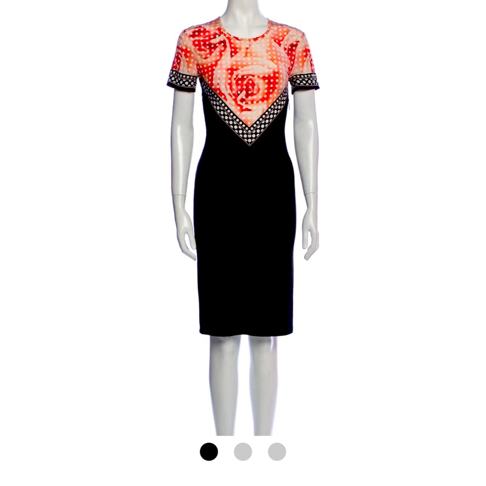 ROBERTO CAVALLI KNEE-LENGTH DRESS / size S; US 4